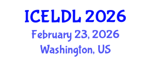 International Conference on E-Learning and Distance Learning (ICELDL) February 23, 2026 - Washington, United States International Conference on E-Learning and Distance Learning (ICELDL) February 23, 2026 - Washington, United States