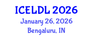 International Conference on E-Learning and Distance Learning (ICELDL) January 26, 2026 - Bengaluru, India International Conference on E-Learning and Distance Learning (ICELDL) January 26, 2026 - Bengaluru, India