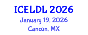 International Conference on E-Learning and Distance Learning (ICELDL) January 19, 2026 - Cancún, Mexico