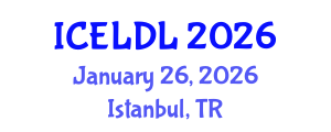 International Conference on E-Learning and Distance Learning (ICELDL) January 26, 2026 - Istanbul, Turkey International Conference on E-Learning and Distance Learning (ICELDL) January 26, 2026 - Istanbul, Turkey