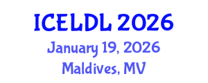 International Conference on E-Learning and Distance Learning (ICELDL) January 19, 2026 - Maldives, Maldives International Conference on E-Learning and Distance Learning (ICELDL) January 19, 2026 - Maldives, Maldives