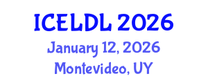 International Conference on E-Learning and Distance Learning (ICELDL) January 12, 2026 - Montevideo, Uruguay International Conference on E-Learning and Distance Learning (ICELDL) January 12, 2026 - Montevideo, Uruguay