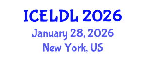International Conference on E-Learning and Distance Learning (ICELDL) January 28, 2026 - New York, United States