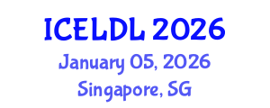 International Conference on E-Learning and Distance Learning (ICELDL) January 05, 2026 - Singapore, Singapore International Conference on E-Learning and Distance Learning (ICELDL) January 05, 2026 - Singapore, Singapore