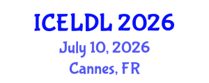 International Conference on E-Learning and Distance Learning (ICELDL) July 10, 2026 - Cannes, France International Conference on E-Learning and Distance Learning (ICELDL) July 10, 2026 - Cannes, France