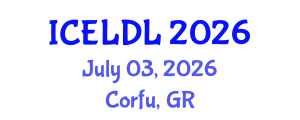 International Conference on E-Learning and Distance Learning (ICELDL) July 03, 2026 - Corfu, Greece International Conference on E-Learning and Distance Learning (ICELDL) July 03, 2026 - Corfu, Greece