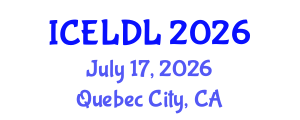 International Conference on E-Learning and Distance Learning (ICELDL) July 17, 2026 - Quebec City, Canada