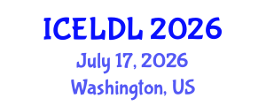 International Conference on E-Learning and Distance Learning (ICELDL) July 17, 2026 - Washington, United States International Conference on E-Learning and Distance Learning (ICELDL) July 17, 2026 - Washington, United States