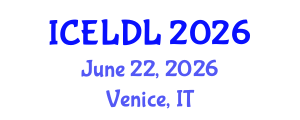 International Conference on E-Learning and Distance Learning (ICELDL) June 22, 2026 - Venice, Italy