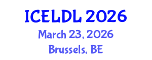 International Conference on E-Learning and Distance Learning (ICELDL) March 23, 2026 - Brussels, Belgium International Conference on E-Learning and Distance Learning (ICELDL) March 23, 2026 - Brussels, Belgium
