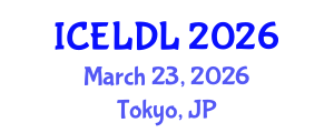 International Conference on E-Learning and Distance Learning (ICELDL) March 23, 2026 - Tokyo, Japan International Conference on E-Learning and Distance Learning (ICELDL) March 23, 2026 - Tokyo, Japan