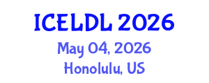 International Conference on E-Learning and Distance Learning (ICELDL) May 04, 2026 - Honolulu, United States International Conference on E-Learning and Distance Learning (ICELDL) May 04, 2026 - Honolulu, United States