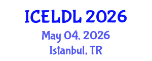 International Conference on E-Learning and Distance Learning (ICELDL) May 04, 2026 - Istanbul, Turkey International Conference on E-Learning and Distance Learning (ICELDL) May 04, 2026 - Istanbul, Turkey