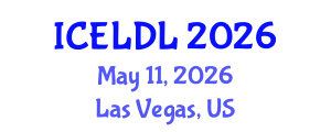 International Conference on E-Learning and Distance Learning (ICELDL) May 11, 2026 - Las Vegas, United States International Conference on E-Learning and Distance Learning (ICELDL) May 11, 2026 - Las Vegas, United States