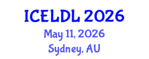 International Conference on E-Learning and Distance Learning (ICELDL) May 11, 2026 - Sydney, Australia International Conference on E-Learning and Distance Learning (ICELDL) May 11, 2026 - Sydney, Australia