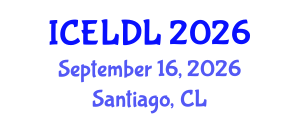 International Conference on E-Learning and Distance Learning (ICELDL) September 16, 2026 - Santiago, Chile International Conference on E-Learning and Distance Learning (ICELDL) September 16, 2026 - Santiago, Chile