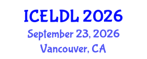 International Conference on E-Learning and Distance Learning (ICELDL) September 23, 2026 - Vancouver, Canada