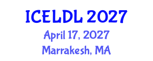 International Conference on E-Learning and Distance Learning (ICELDL) April 17, 2027 - Marrakesh, Morocco