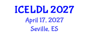 International Conference on E-Learning and Distance Learning (ICELDL) April 17, 2027 - Seville, Spain