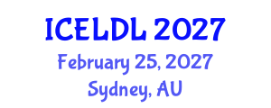International Conference on E-Learning and Distance Learning (ICELDL) February 25, 2027 - Sydney, Australia International Conference on E-Learning and Distance Learning (ICELDL) February 25, 2027 - Sydney, Australia
