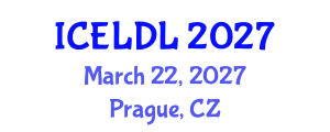 International Conference on E-Learning and Distance Learning (ICELDL) March 22, 2027 - Prague, Czechia International Conference on E-Learning and Distance Learning (ICELDL) March 22, 2027 - Prague, Czechia