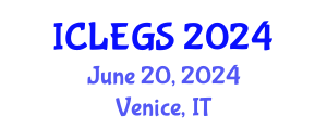 International Conference on e-Learning, e-education and e-Government Systems (ICLEGS) June 20, 2024 - Venice, Italy