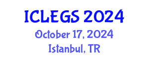 International Conference on e-Learning, e-education and e-Government Systems (ICLEGS) October 17, 2024 - Istanbul, Turkey