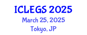 International Conference on e-Learning, e-education and e-Government Systems (ICLEGS) March 25, 2025 - Tokyo, Japan