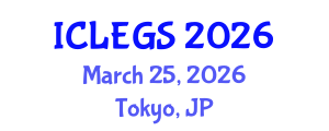 International Conference on e-Learning, e-education and e-Government Systems (ICLEGS) March 25, 2026 - Tokyo, Japan