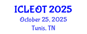 International Conference on e-Learning e-Education and Online Training (ICLEOT) October 25, 2025 - Tunis, Tunisia