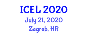 International Conference on E-Learning (ICEL) July 21, 2020 - Zagreb, Croatia