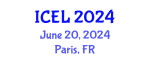 International Conference on e-Learning (ICEL) June 20, 2024 - Paris, France