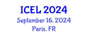 International Conference on e-Learning (ICEL) September 16, 2024 - Paris, France