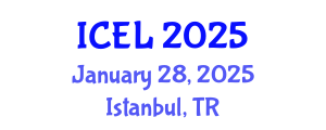 International Conference on e-Learning (ICEL) January 28, 2025 - Istanbul, Turkey