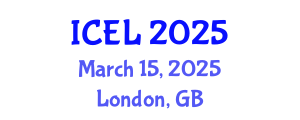 International Conference on e-Learning (ICEL) March 15, 2025 - London, United Kingdom