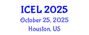 International Conference on e-Learning (ICEL) October 25, 2025 - Houston, United States