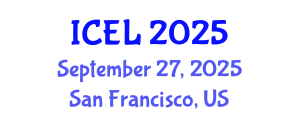 International Conference on e-Learning (ICEL) September 27, 2025 - San Francisco, United States