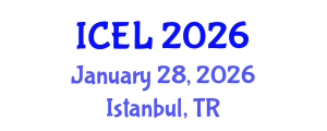 International Conference on e-Learning (ICEL) January 28, 2026 - Istanbul, Turkey