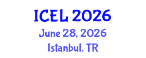 International Conference on e-Learning (ICEL) June 28, 2026 - Istanbul, Turkey