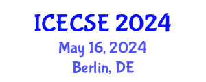 International Conference on Early Childhood and Science Education (ICECSE) May 16, 2024 - Berlin, Germany