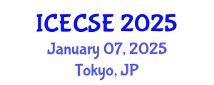International Conference on Early Childhood and Science Education (ICECSE) January 07, 2025 - Tokyo, Japan