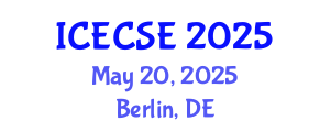 International Conference on Early Childhood and Science Education (ICECSE) May 20, 2025 - Berlin, Germany