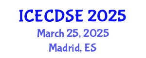 International Conference on Early Childhood Development and Science Education (ICECDSE) March 25, 2025 - Madrid, Spain
