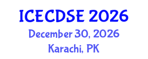International Conference on Early Childhood Development and Science Education (ICECDSE) December 30, 2026 - Karachi, Pakistan International Conference on Early Childhood Development and Science Education (ICECDSE) December 30, 2026 - Karachi, Pakistan