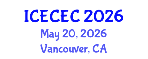 International Conference on Early Childhood Education and Care (ICECEC) May 20, 2026 - Vancouver, Canada