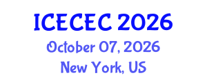 International Conference on Early Childhood Education and Care (ICECEC) October 07, 2026 - New York, United States