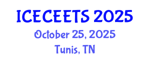 International Conference on Early Childhood Education and Effective Teaching Systems (ICECEETS) October 25, 2025 - Tunis, Tunisia