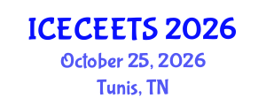 International Conference on Early Childhood Education and Effective Teaching Systems (ICECEETS) October 25, 2026 - Tunis, Tunisia International Conference on Early Childhood Education and Effective Teaching Systems (ICECEETS) October 25, 2026 - Tunis, Tunisia