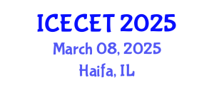International Conference on Early Childhood Education and Teaching (ICECET) March 08, 2025 - Haifa, Israel