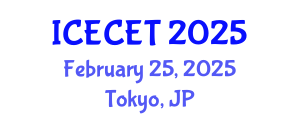 International Conference on Early Childhood Education and Technology (ICECET) February 25, 2025 - Tokyo, Japan
